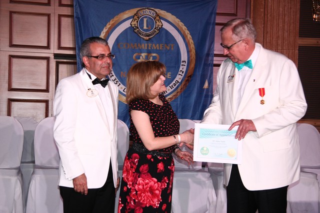 Lions D351 - Past Governors honoring dinner